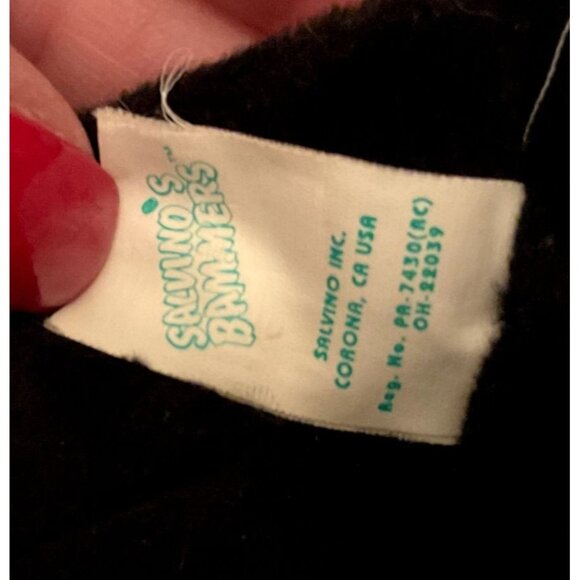 WANYE GRETSKY TEDDY BEAR SALVINOS BAMMERS LA KING NHL STUFFED ANIMAL BLACK - Picture 6 of 6